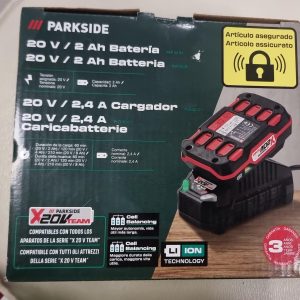 PACK BATERIA + CARGADOR PARKSIDE 20V / 2.4AH