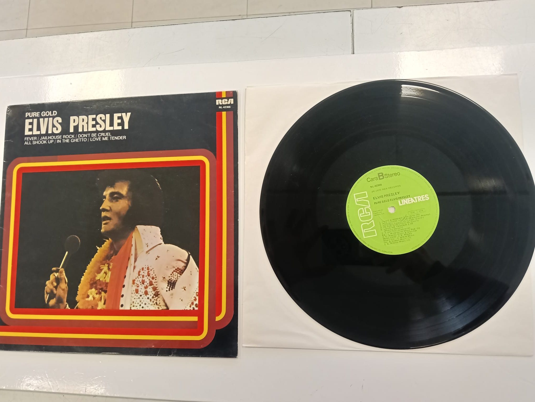 VINILO ELVIS PRESLEY - PURE GOLD - Imagen 2