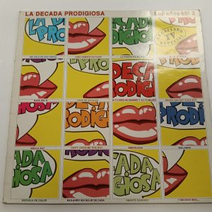 VINILO LA DECADA PRODIGIOSA LOS AÑOS 80/2