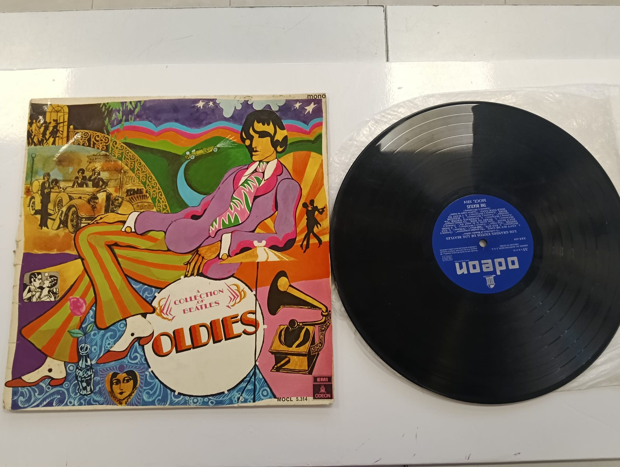 VINILO A COLLECTION OF BEATLES - OLDIES