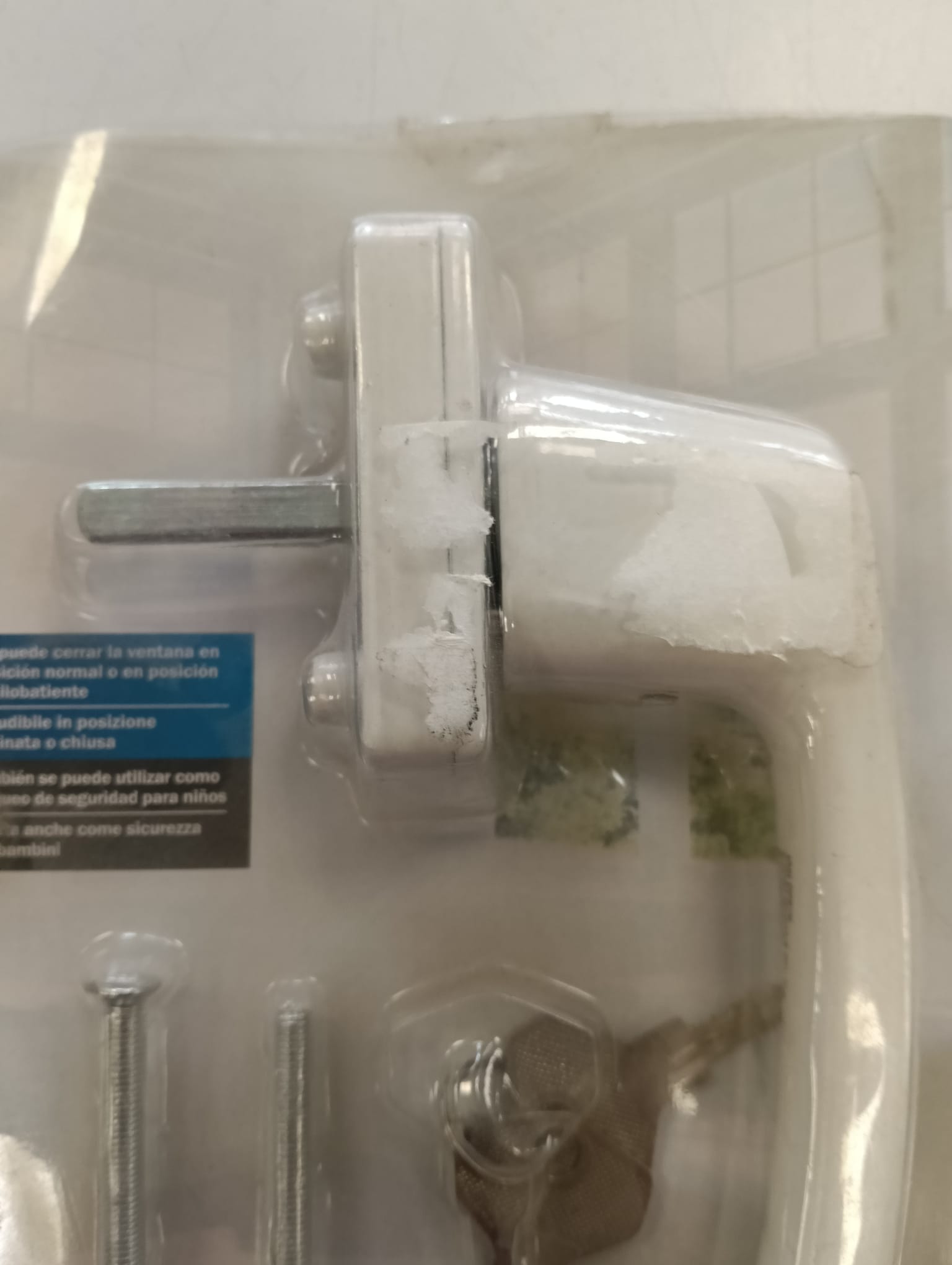 TIRADOR SEGURIDAD VENTANA - Imagen 3