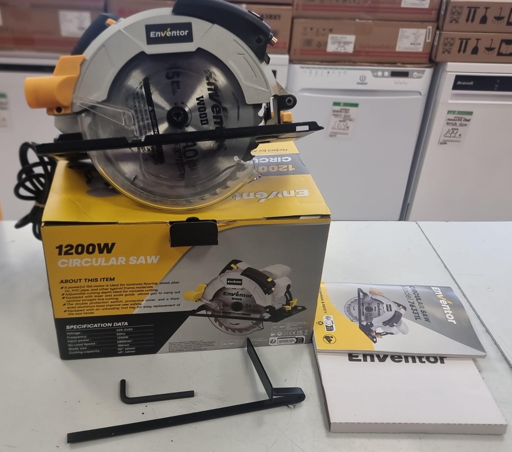 SIERRA CIRCULAR ENVENTOR 1200W