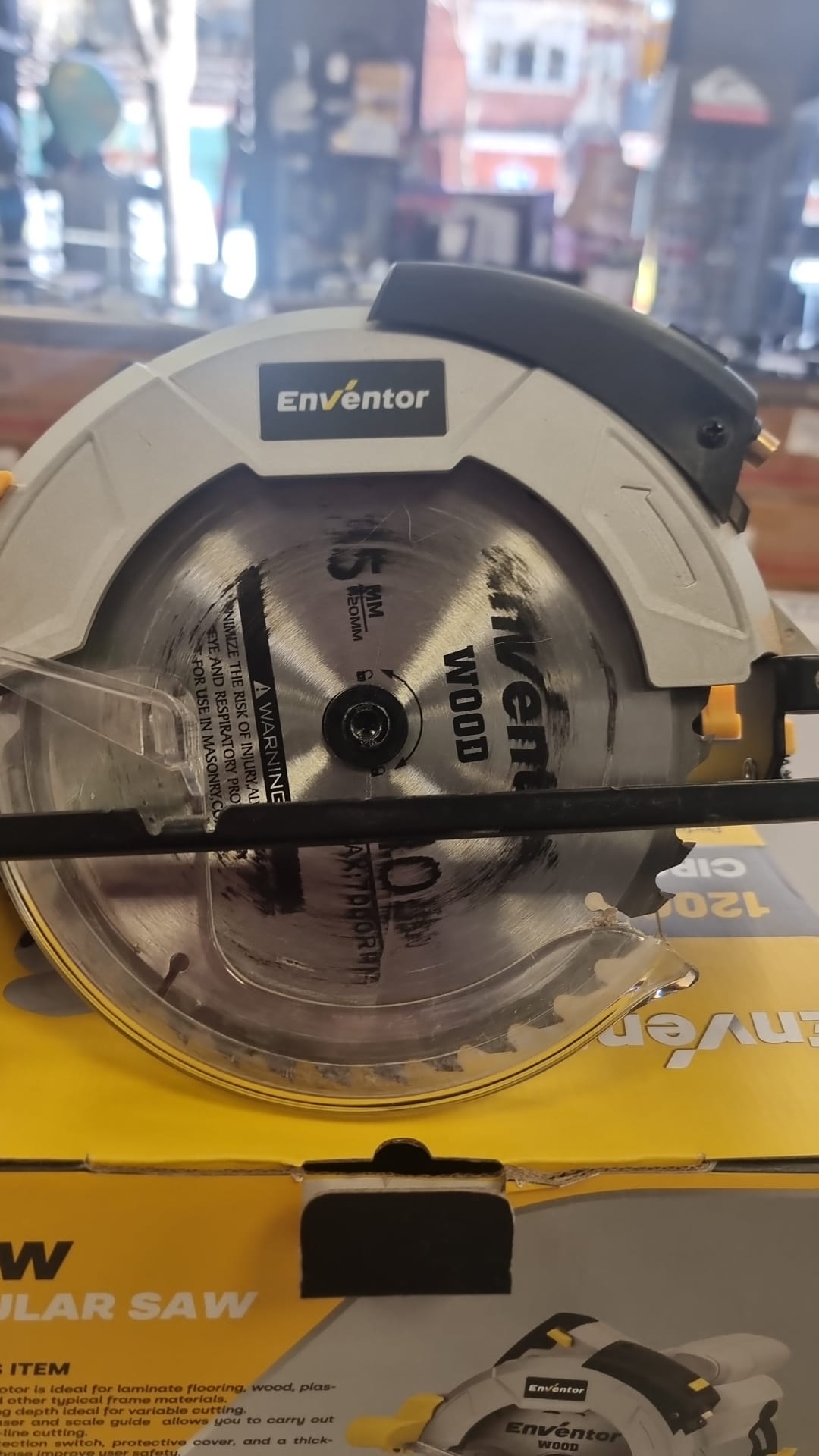 SIERRA CIRCULAR ENVENTOR 1200W - Imagen 3
