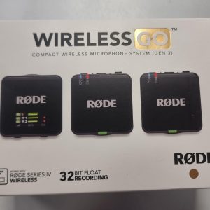 MICROFONO WIRELESS GO 3 GENERACION