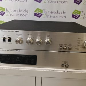 PREAMPLIFICADOR TELEFUNKEN CP-20 + AMPLIFICADOR TELEFUNKEN CM-20