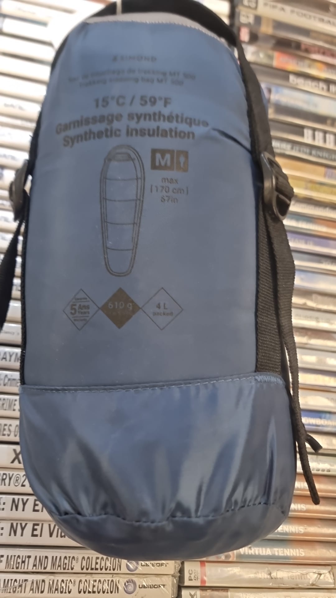 SACO DORMIR TREKKING SIMOND MT500 15ºC T.M