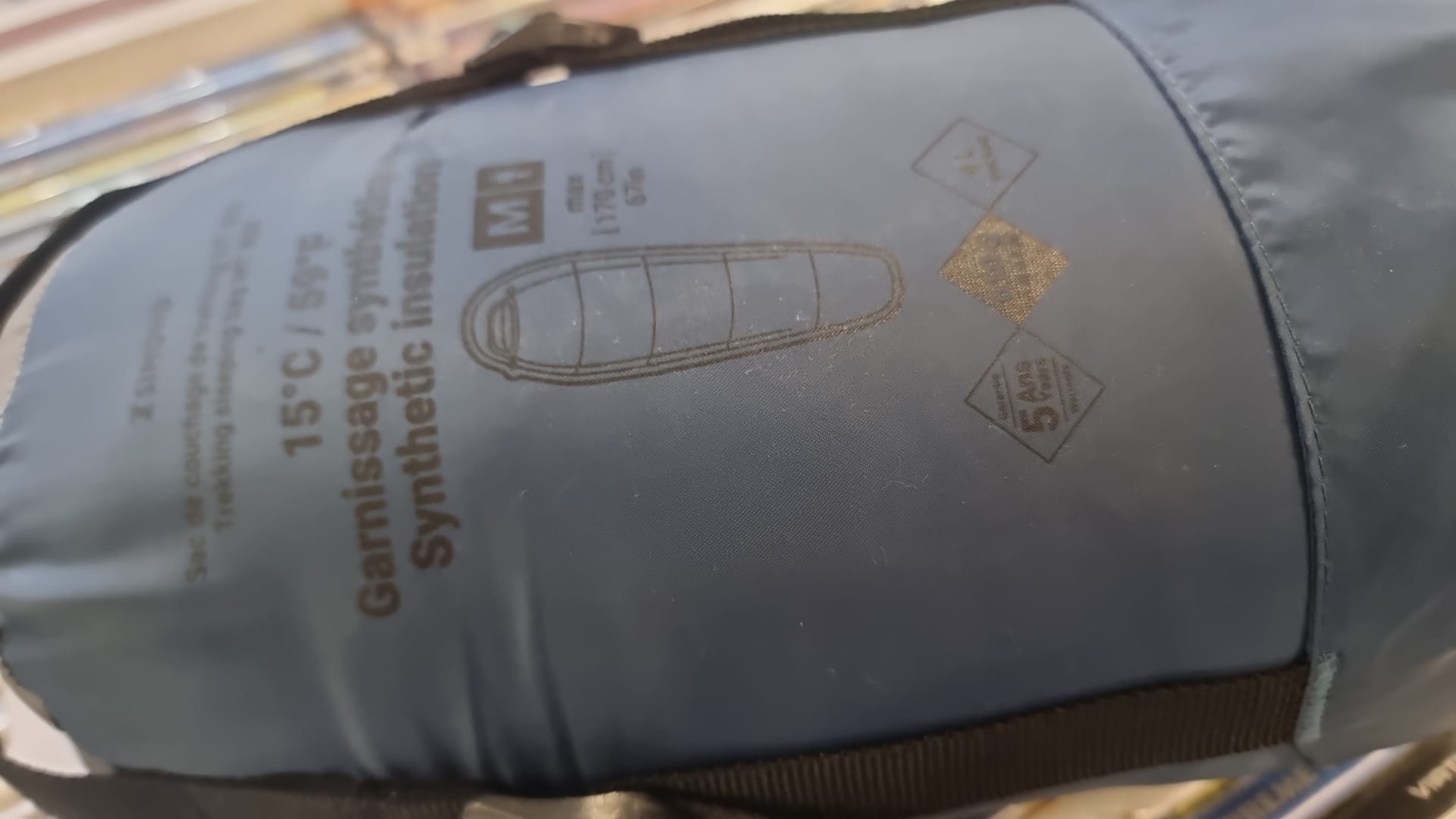 SACO DORMIR TREKKING SIMOND MT500 15ºC T.M - Imagen 4