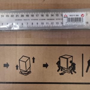 ESCUADRA DE INOX 300MM BELLOTA