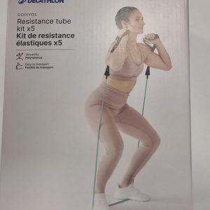 KIT RESISTENCIA DOMYOS X5 MUSCULACION