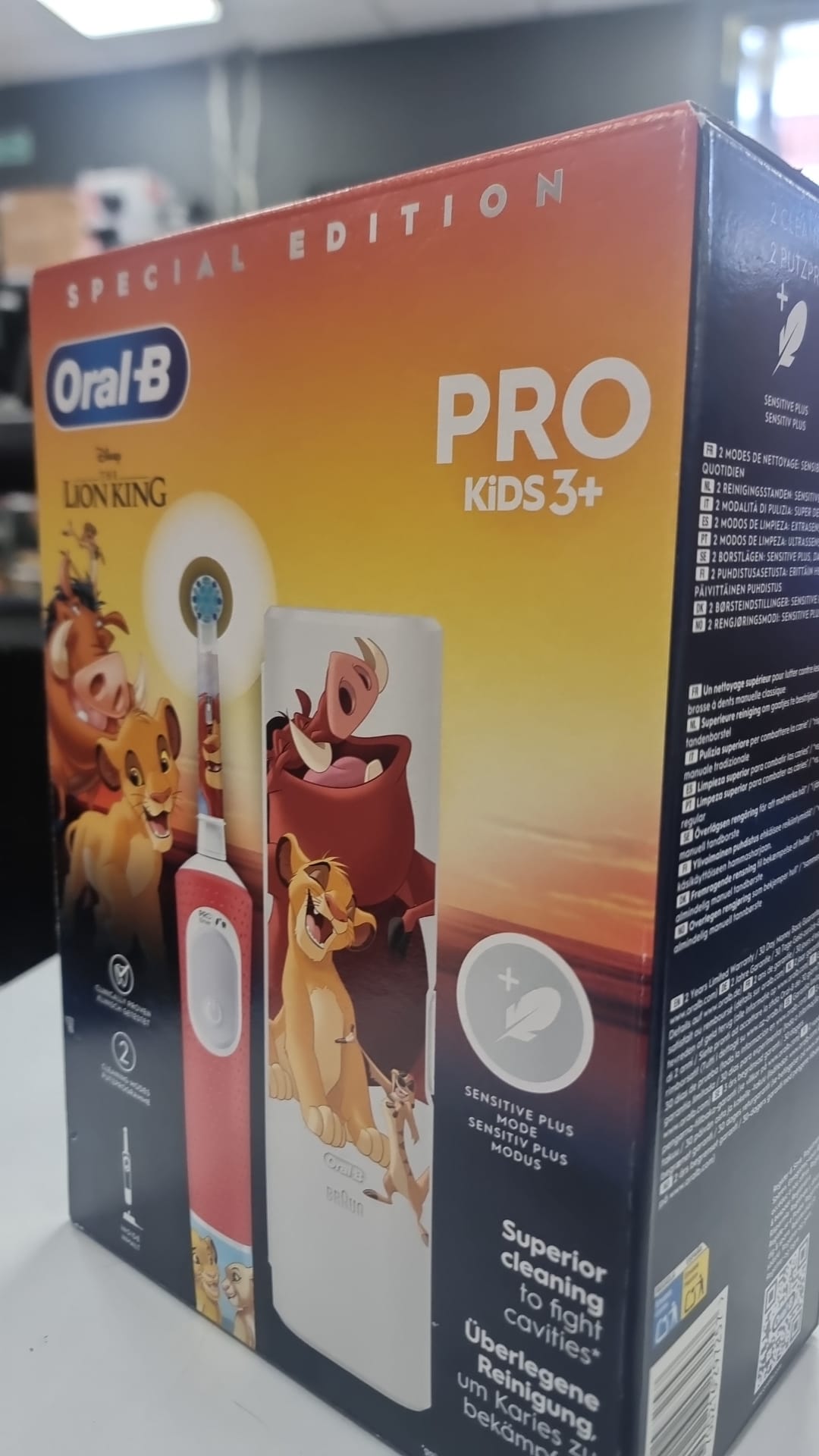CEPILLO ORAL B PRO KIDS 3+ EL REY LEON - Imagen 3