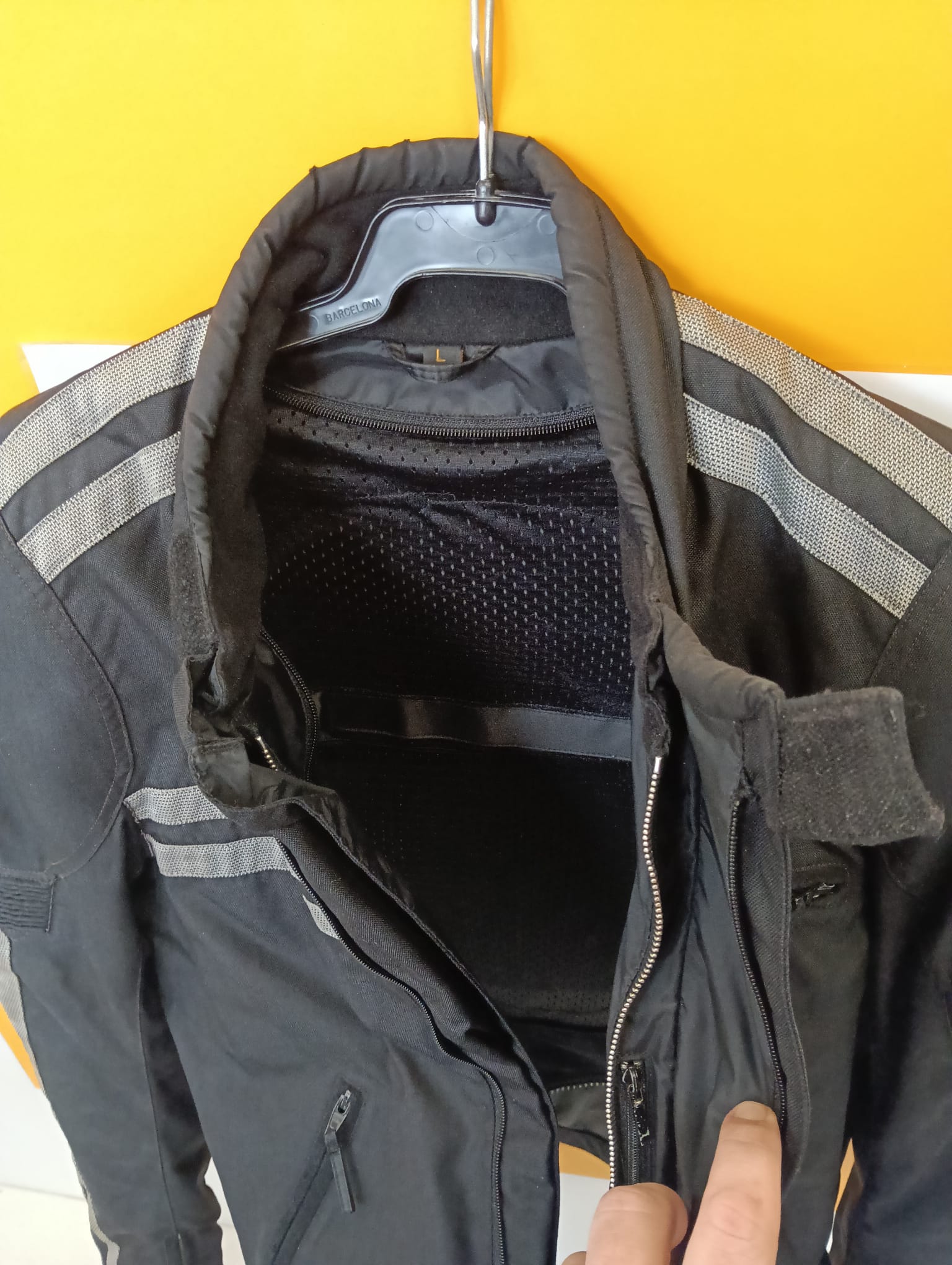 CHAQUETA MOTO IXS CON PROTECCIONES T.L - Imagen 3