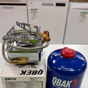 HORNILLO CAMPING GAS QBEK TR-520CN + BOTELLA GAS QBAK