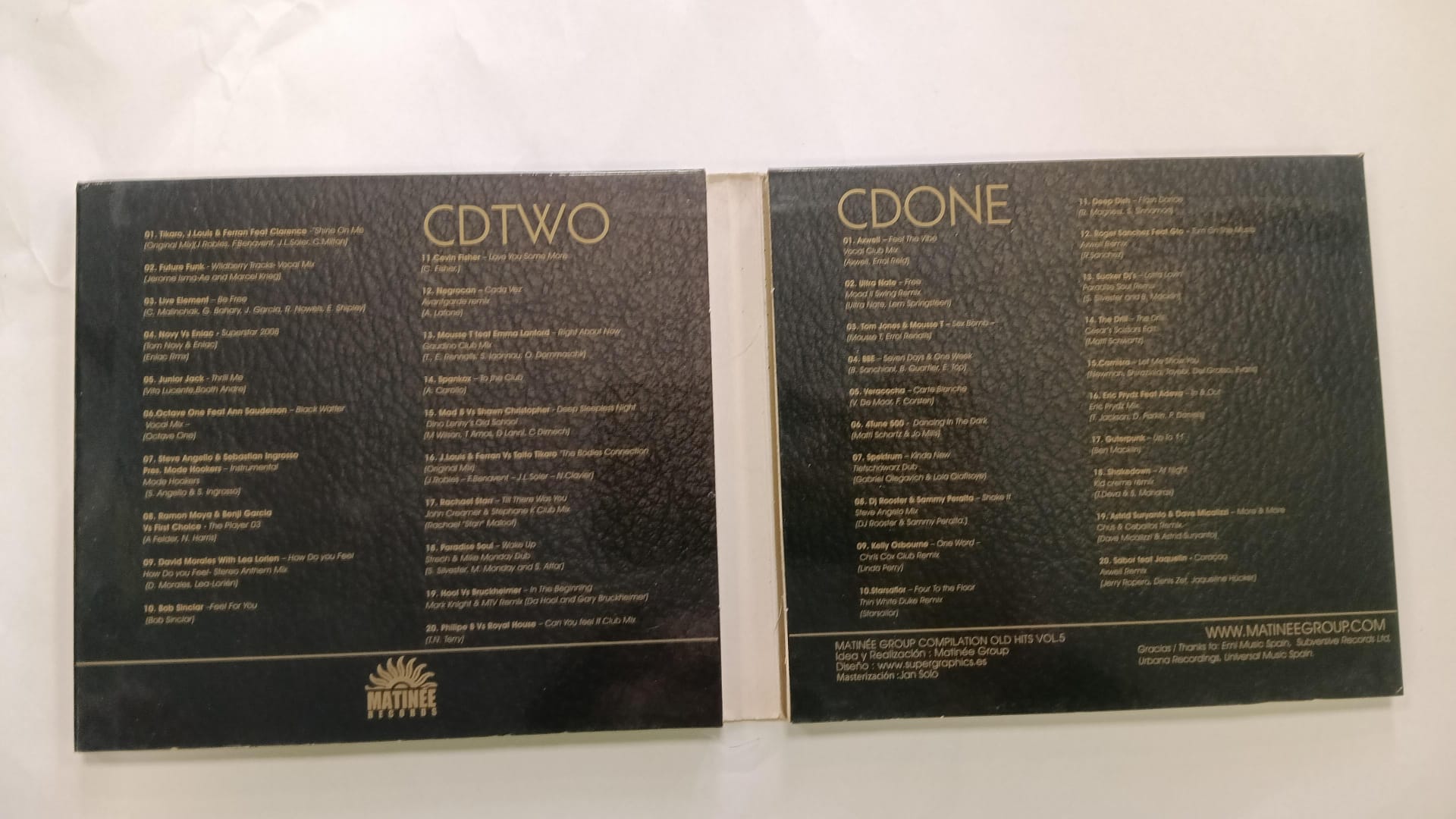 MATINEE GROUP OLD HITS VOL5 CD - Imagen 3