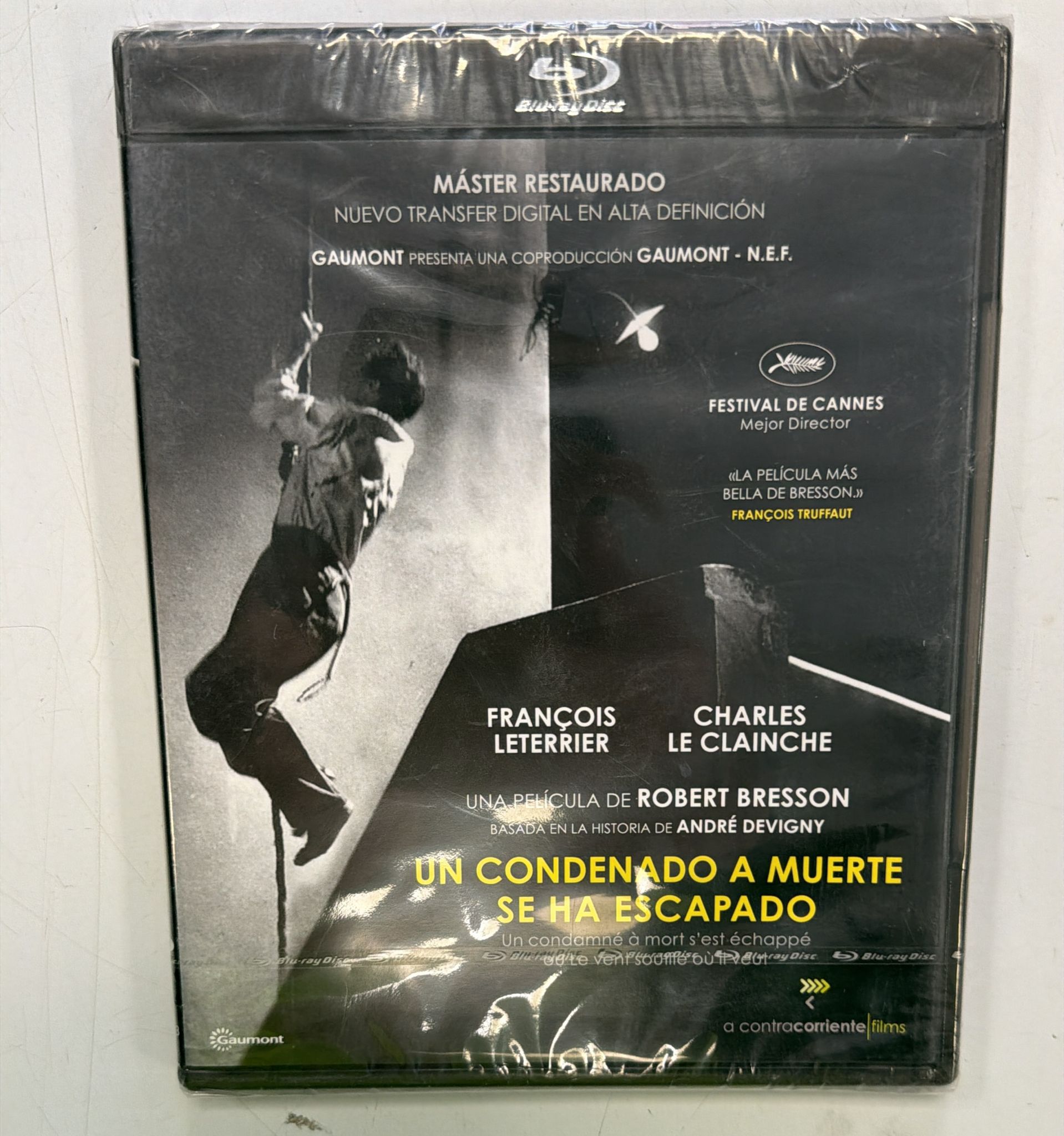 UN CONDENADO A MUERTE SE HA ESCAPADO BLURAY