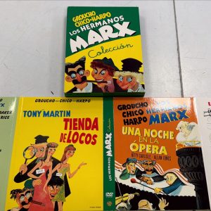 LOS HERMANOS MARX COLECCION DVD (X5)