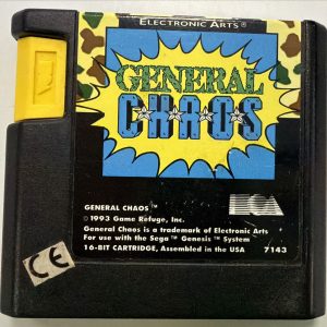 GENERAL CHAOS MEGA DRIVE (CARTUCHO)