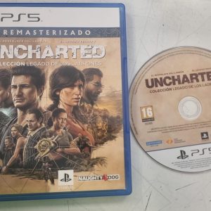 UNCHARTED LEGADO LADRONES PS5 REMASTERIZADO
