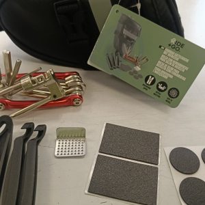 BOLSA CON HERRAMIENTAS PARA SILLIN BICICLETA RIDE + GO