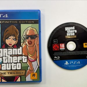 GRAND THEFT AUTO GTA THE DEFINITIVE EDITION PS4