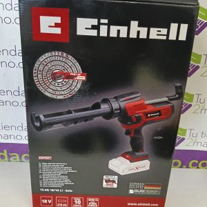PISTOLA SILICONA BATERIA EINHELL 18V TE-SG18/10 LI4006825661187