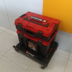 PACK PLATAFORMA RUEDAS + 2 MALETINES EINHELL E-CASE