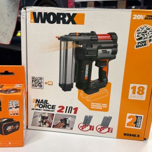 CLAVADORA BATERIA NAIL FORCE WORX WX840.9+BATERIA 4AH