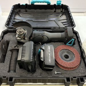 AMOLADORA CECOTEC POWER 2120 + BATERIA + CARGADOR