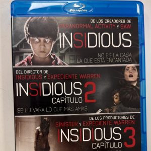 INSIDIOUS BLU RAY 1-3 DIS