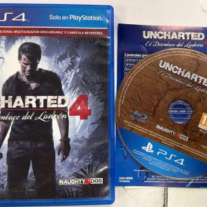UNCHARTED EL DESENLACE DEL LADRON 4 PS4