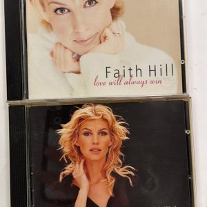 CD  FAITH HILL LOVE WILL ALWAYS WIN + BREATHE