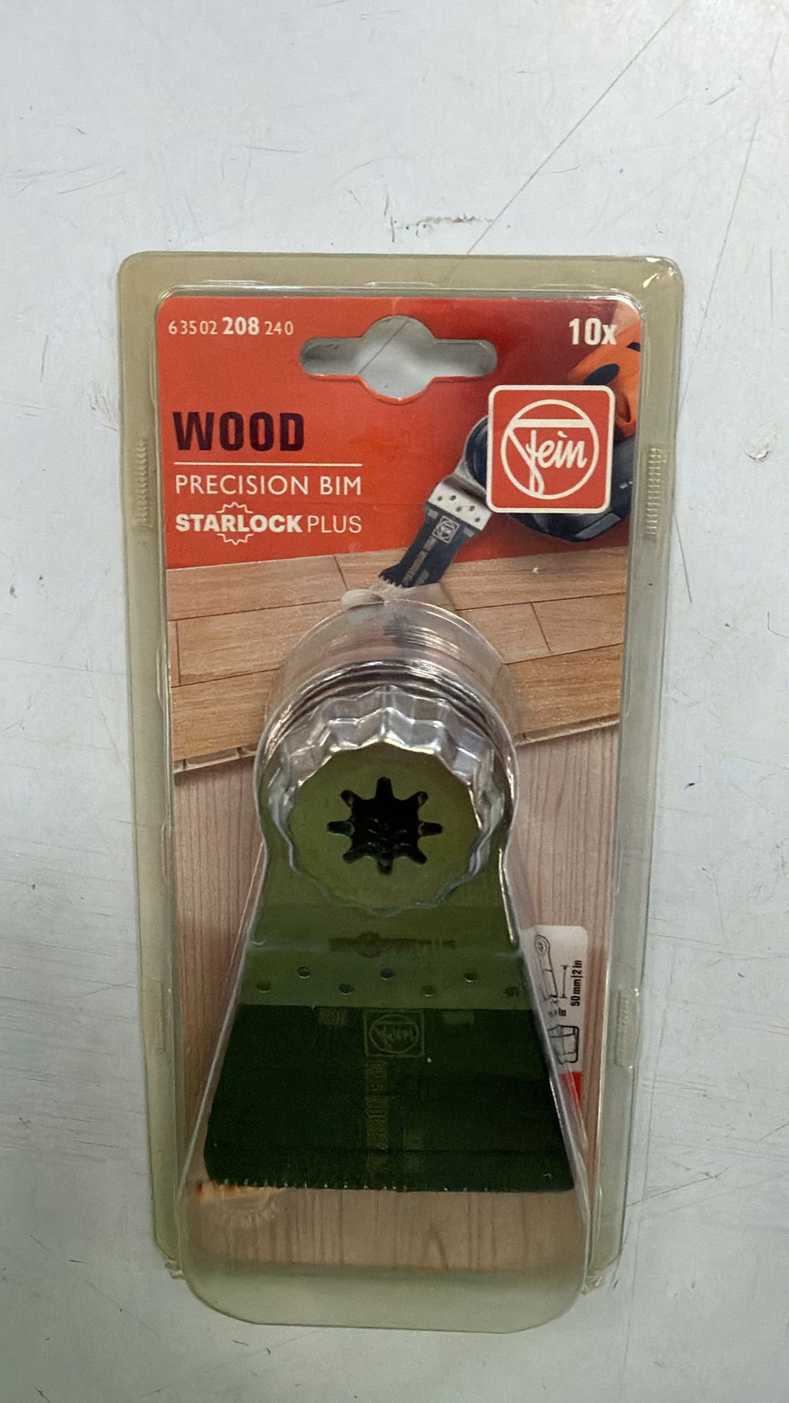 SET 10 HOJAS MULTIHERRAMIENTA FEIN PARA MADERA STARLOCK PLUS 63502208240