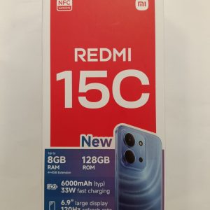 REDMI 15C 8GB 128GB NEGRO
