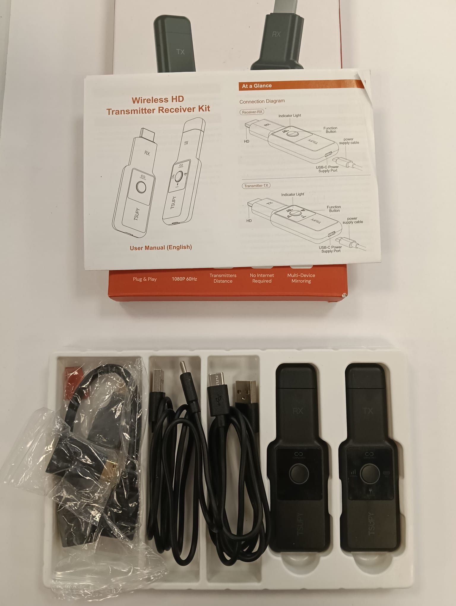 TRANSMISOR EMISOR HDMI TSUPY TP01-00065 - Imagen 2