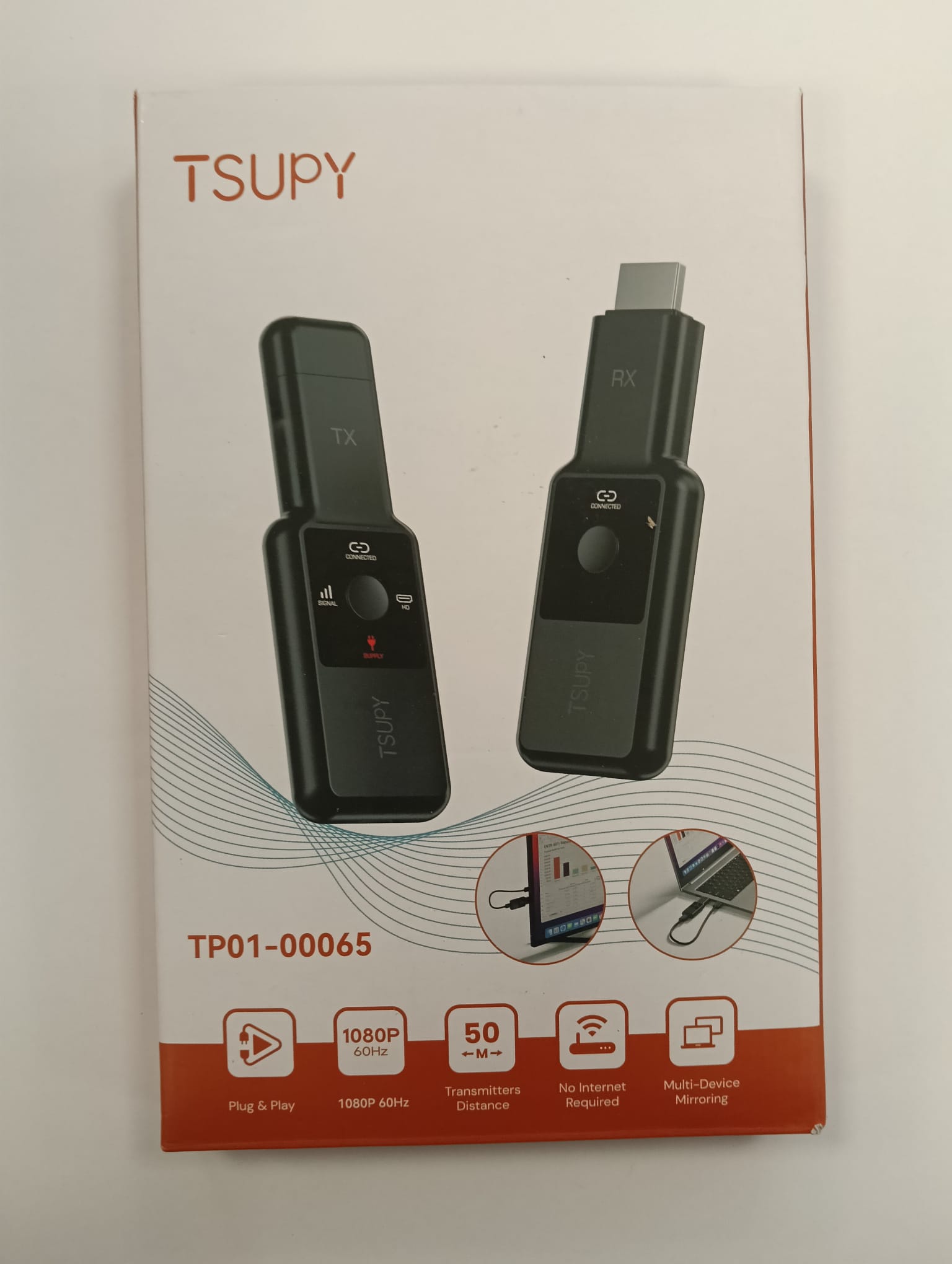 TRANSMISOR EMISOR HDMI TSUPY TP01-00065