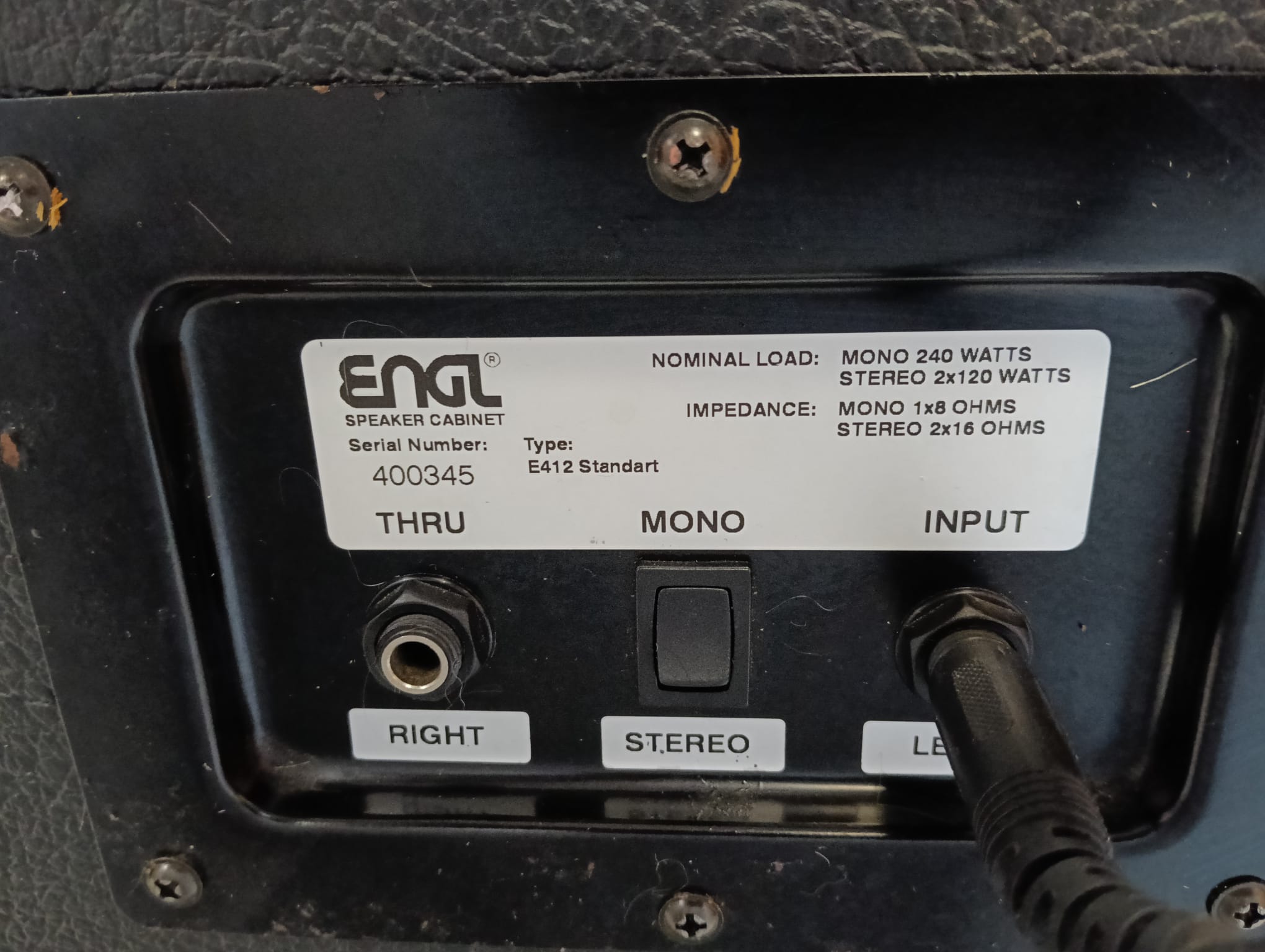 PANTALLA GUITARRA ENGL E142 STANDARD - Imagen 3