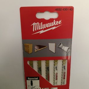CUCHILLAS MILWAUKEE MADERA CURVE 4932430143