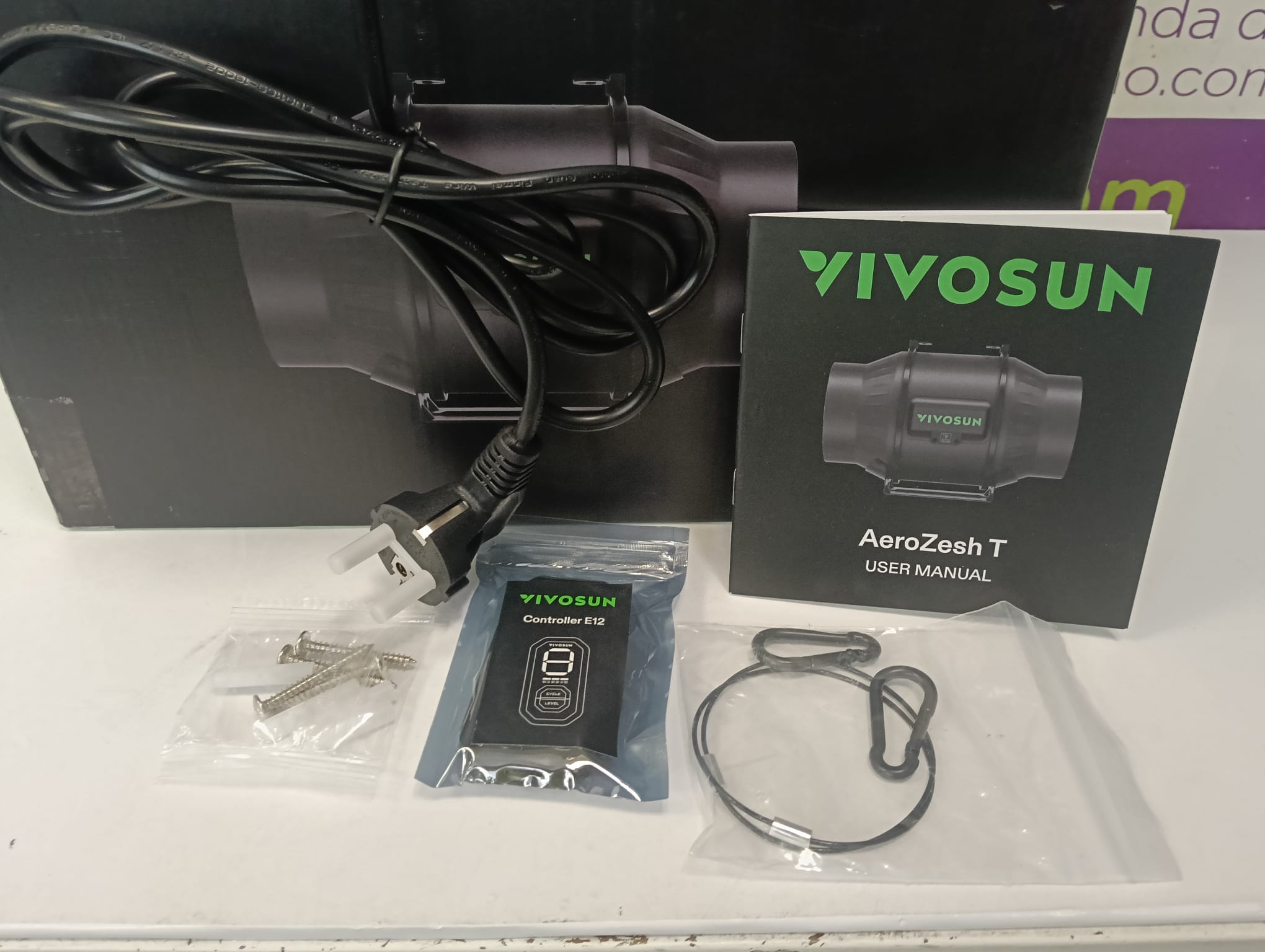 EXTRACTOR VIVOSUN AEROZESH 150MM VSV-AZT6 - Imagen 2