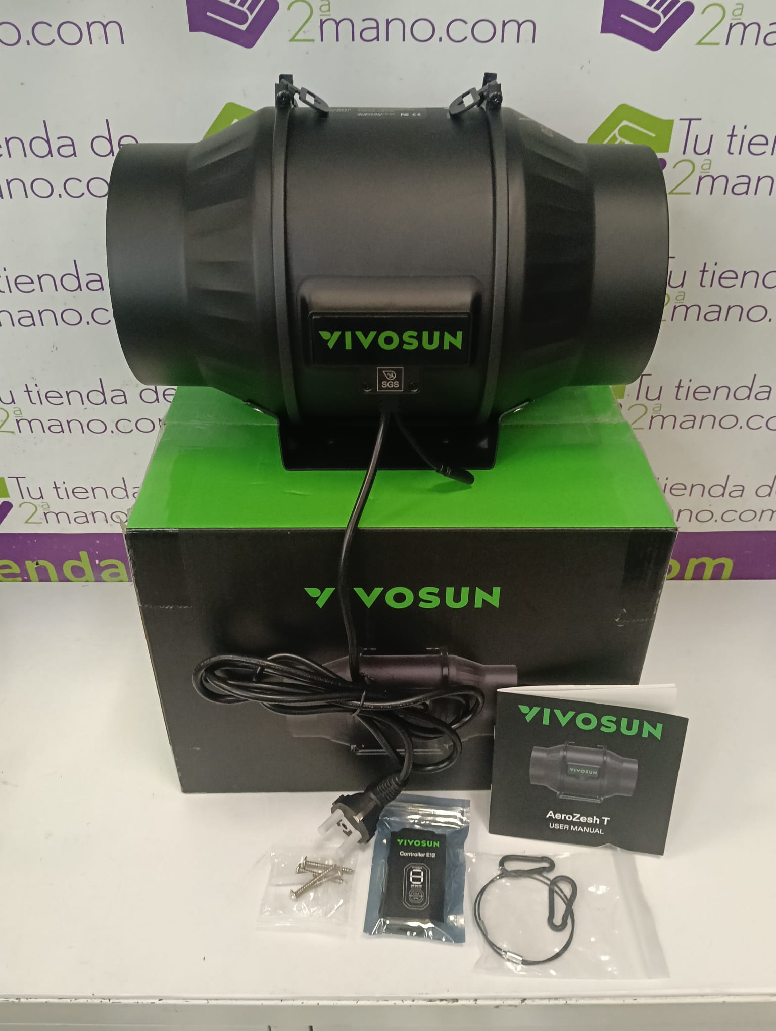 EXTRACTOR VIVOSUN AEROZESH 150MM VSV-AZT6