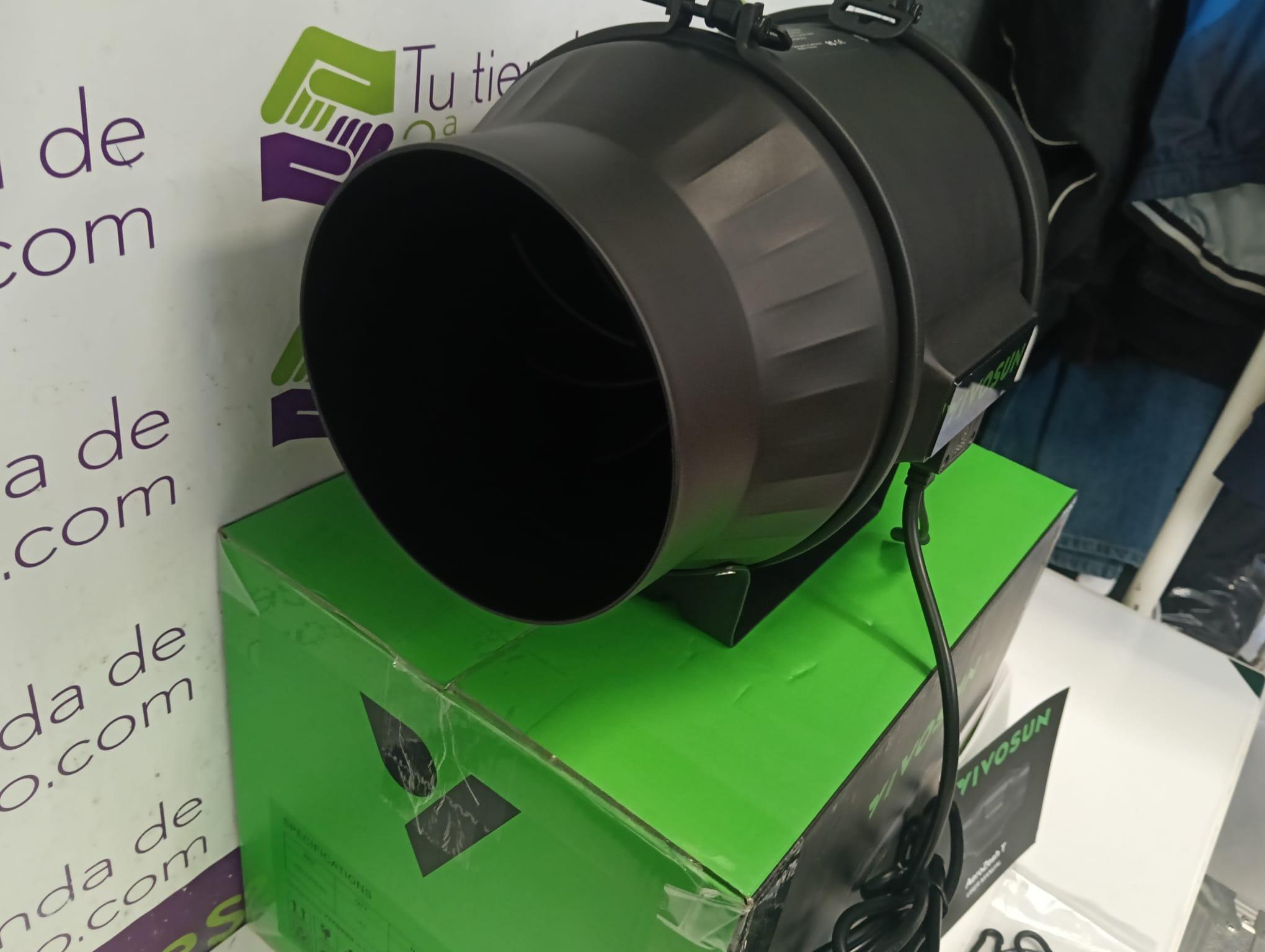 EXTRACTOR VIVOSUN AEROZESH 150MM VSV-AZT6 - Imagen 3