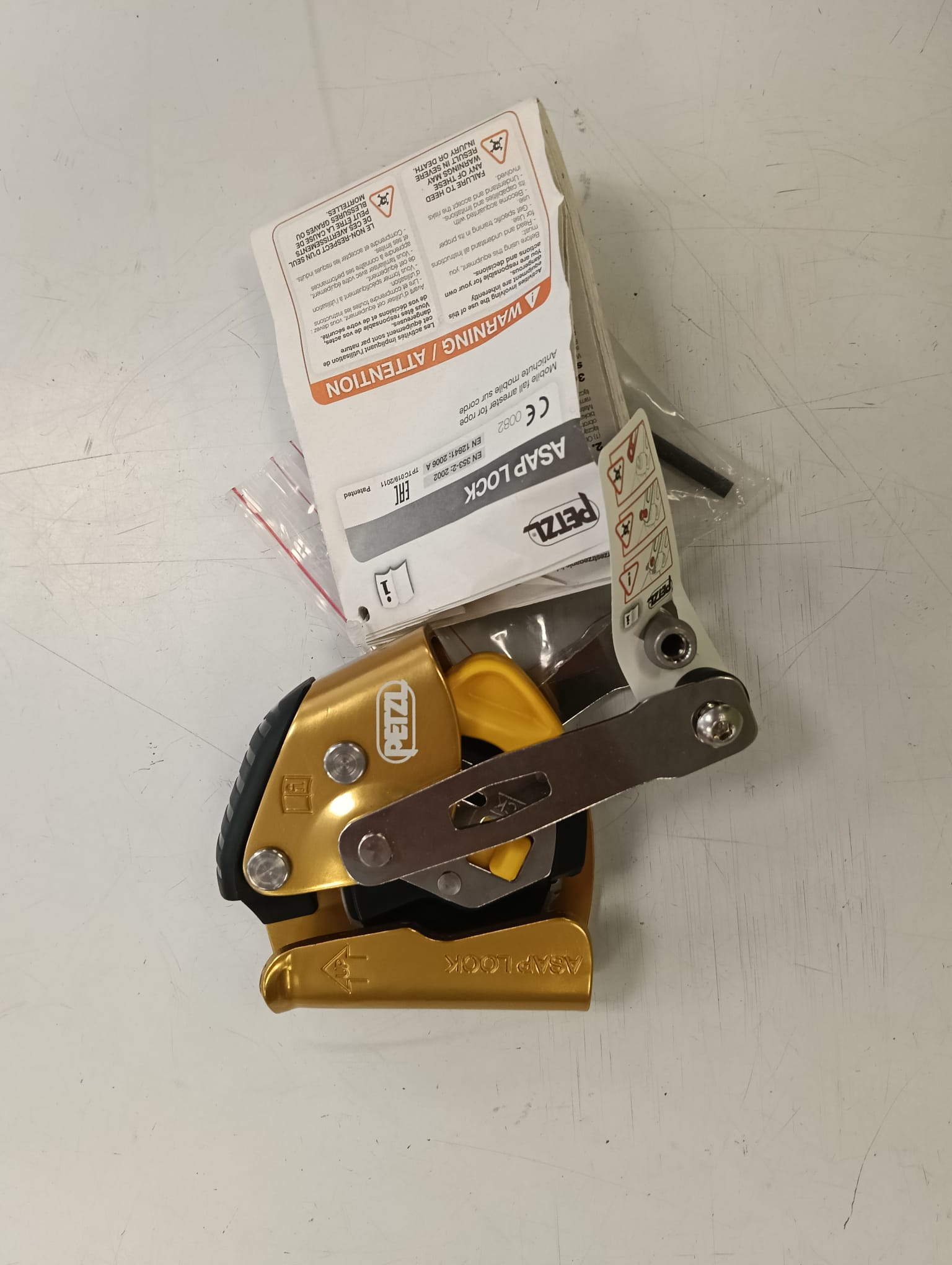 ANTICAIDAS ANTIDESLIZANTE PETZL ASAP LOCK