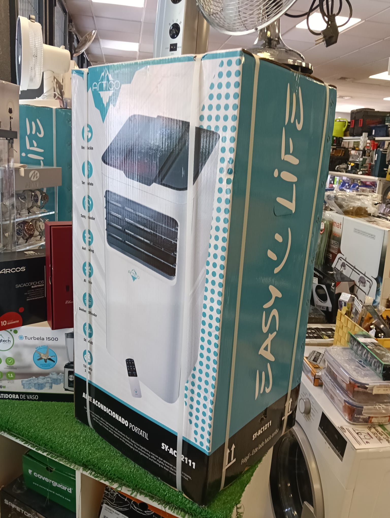 AIRE ACONDICIONADO PORT SYAC1211 12000BTU, R290, CLASS-A - Imagen 2