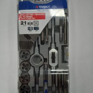 ESTUCHE MACHOS COJINETES TIVOLY ACCESS 21 PCS