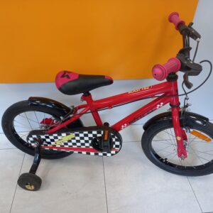 BICICLETA NIÑO BLAST 162 ROJA 16"