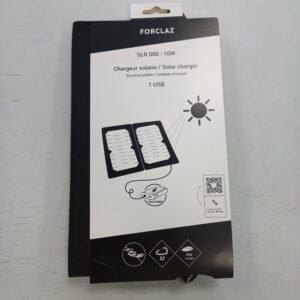 CARGADOR SOLAR FORCLAZ SLR500 10W V2
