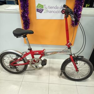 BICICLETA MONTY F18 PLEGABLE