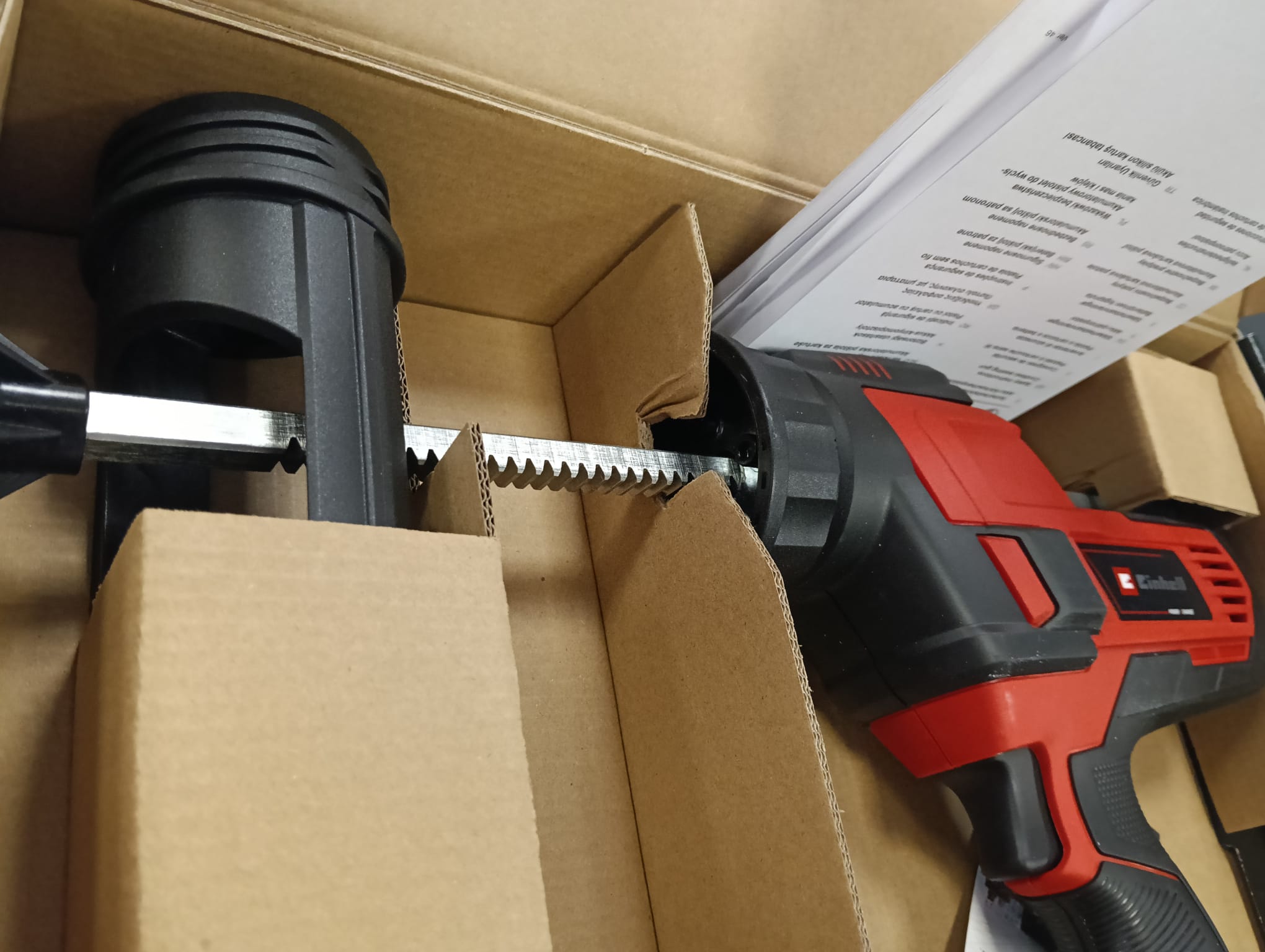 PISTOLA SILICONA BATERIA EINHELL 18V TE-SG18/10 - Imagen 3