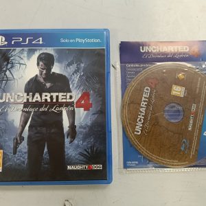 UNCHARTED 4 DESENLACE LADRON PS4