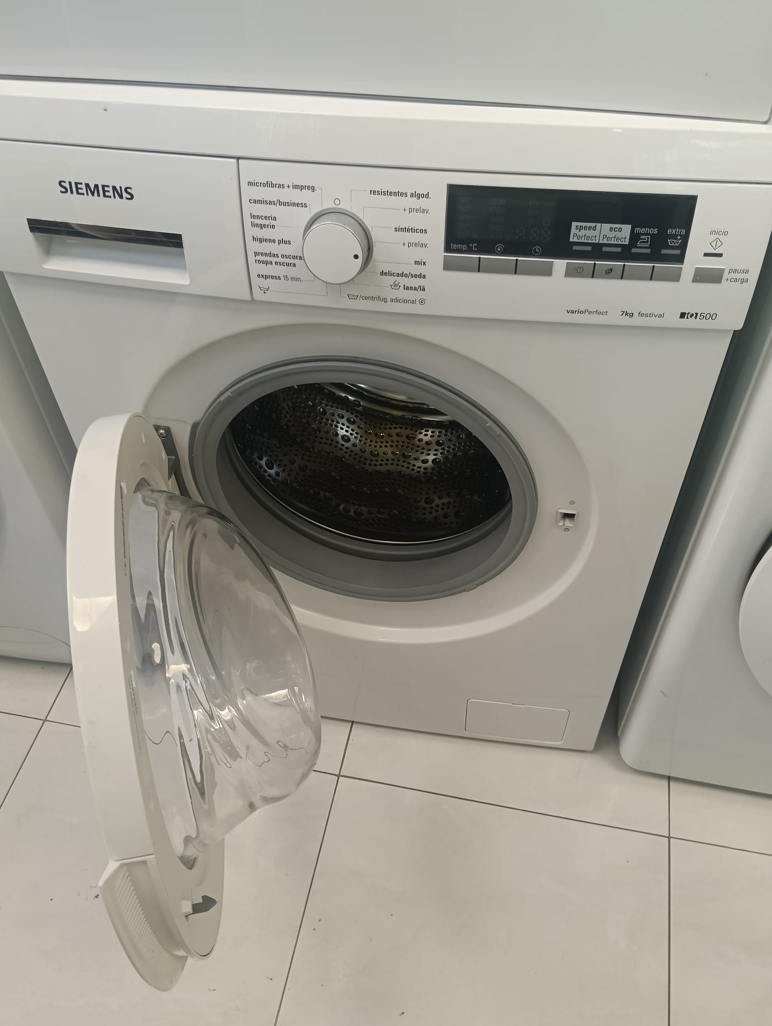 LAVADORA SIEMENS 7KG FESTIVAL IQ500 - Imagen 2