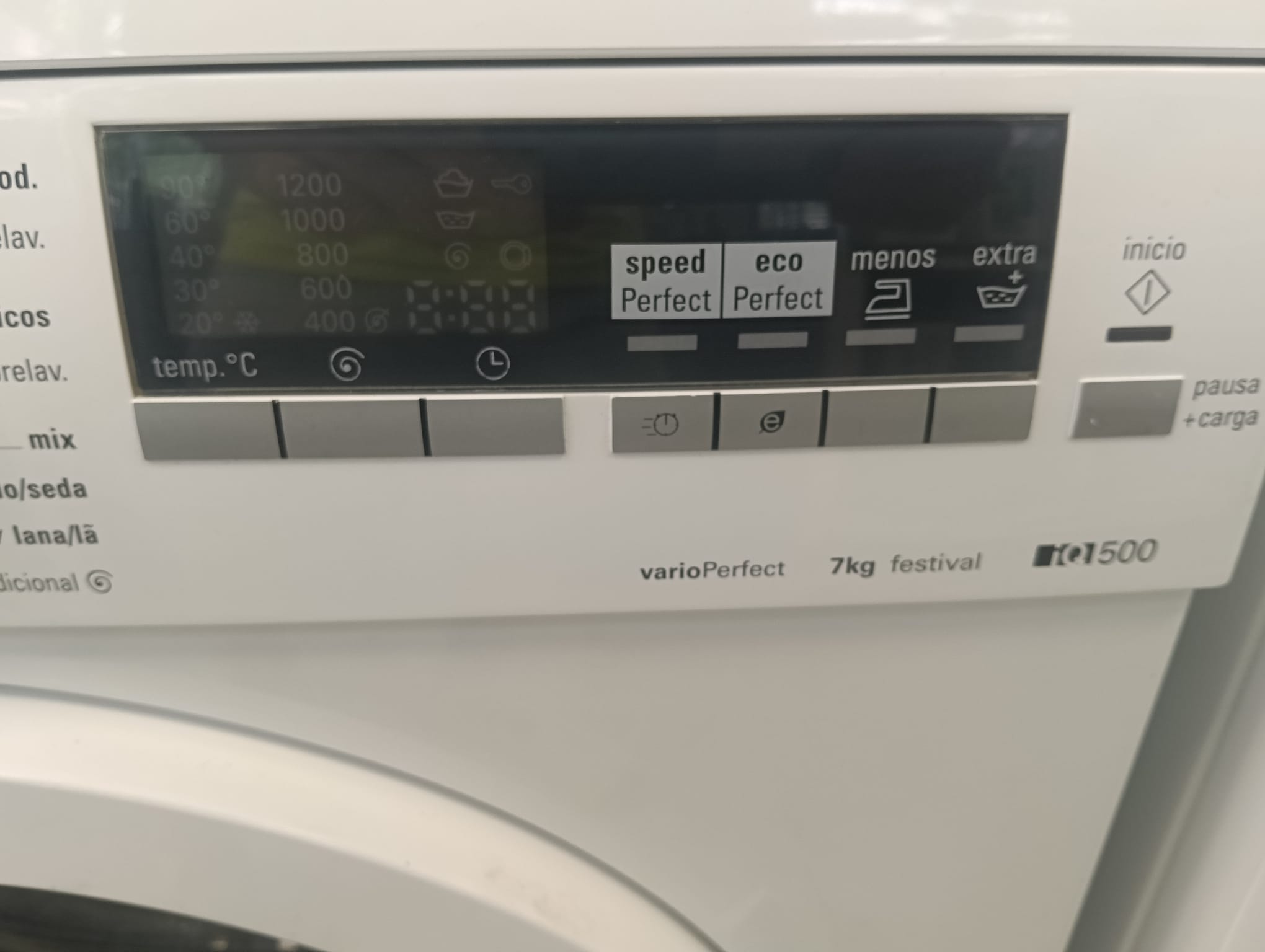LAVADORA SIEMENS 7KG FESTIVAL IQ500 - Imagen 4
