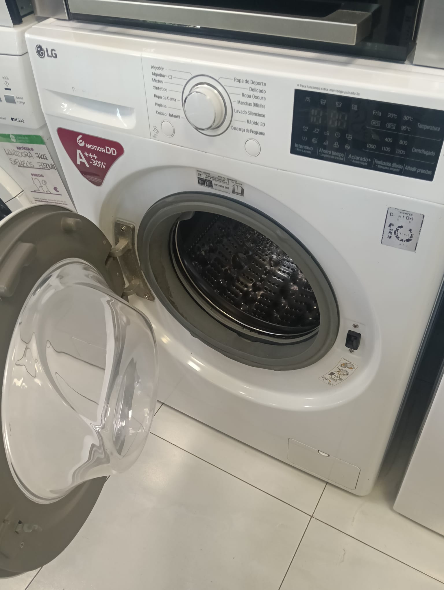 LAVADORA LG 8KG DIRECT DRIVE - Imagen 2